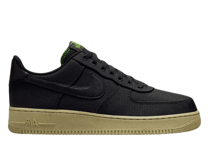 Nike Air Force 1 Low Sustainable Canvas Black - FJ4160-001
